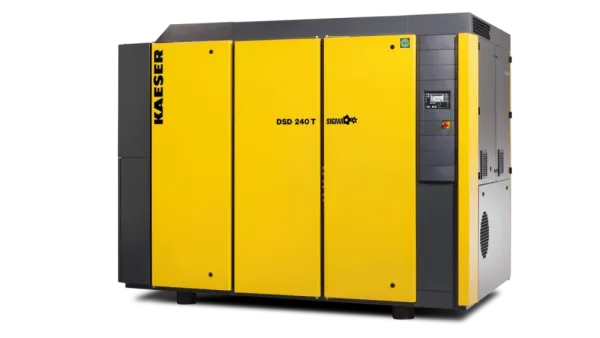 Compresseur à vis lubrifié, Port, Société de vente en matériel et outillage industriel